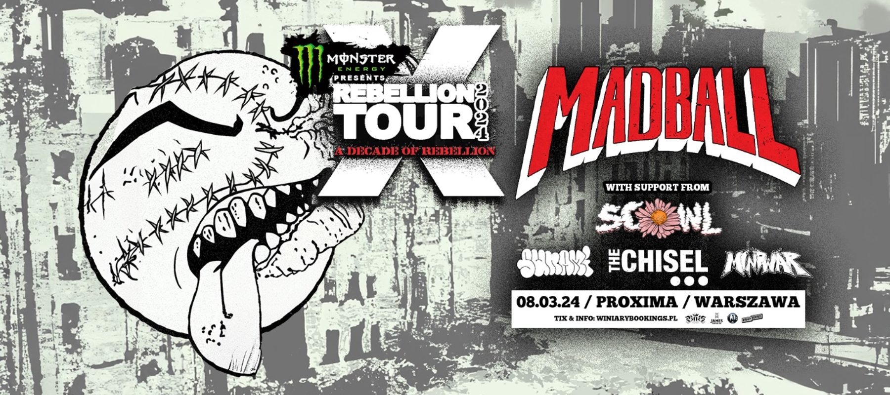Rebellion Tour 2024: MADBALL Rebellion Tour 2024: MADBALL