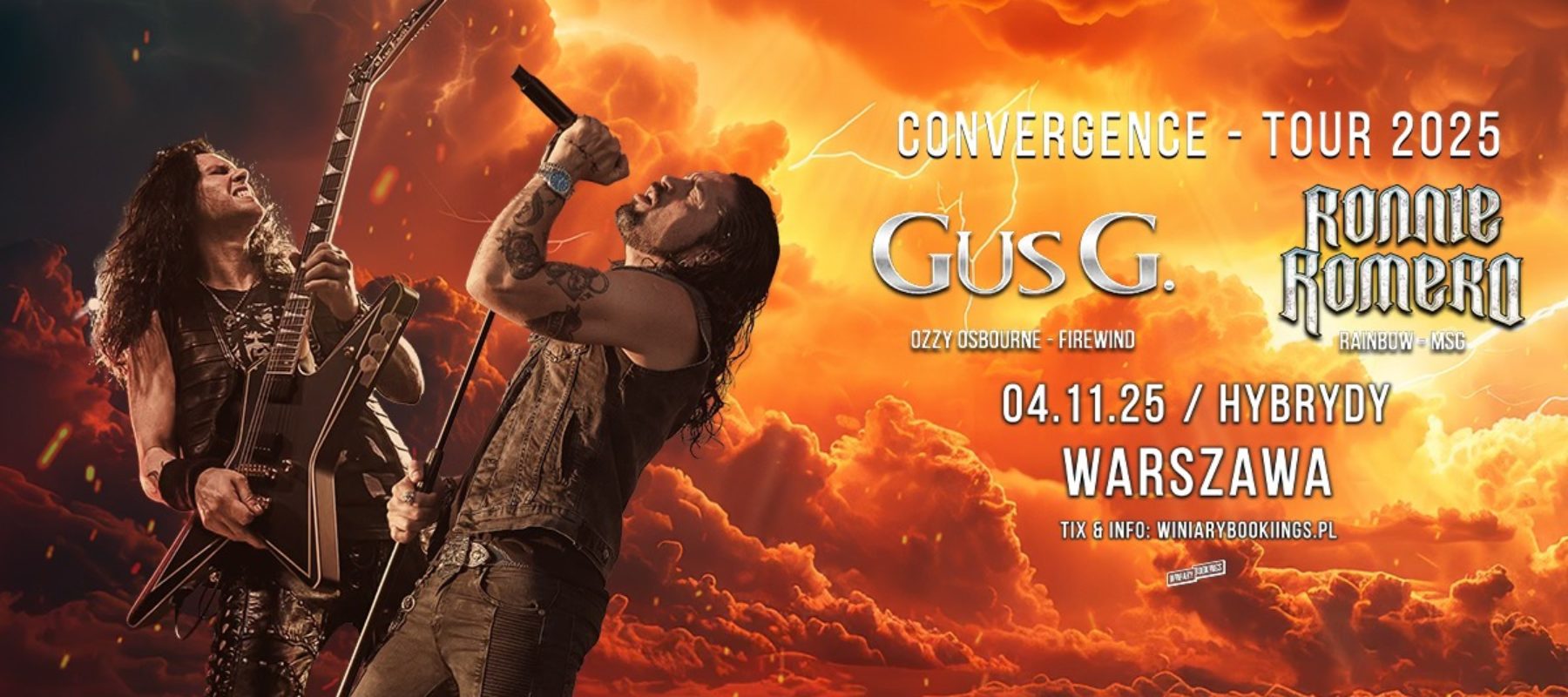 Ronnie Romero + Gus G