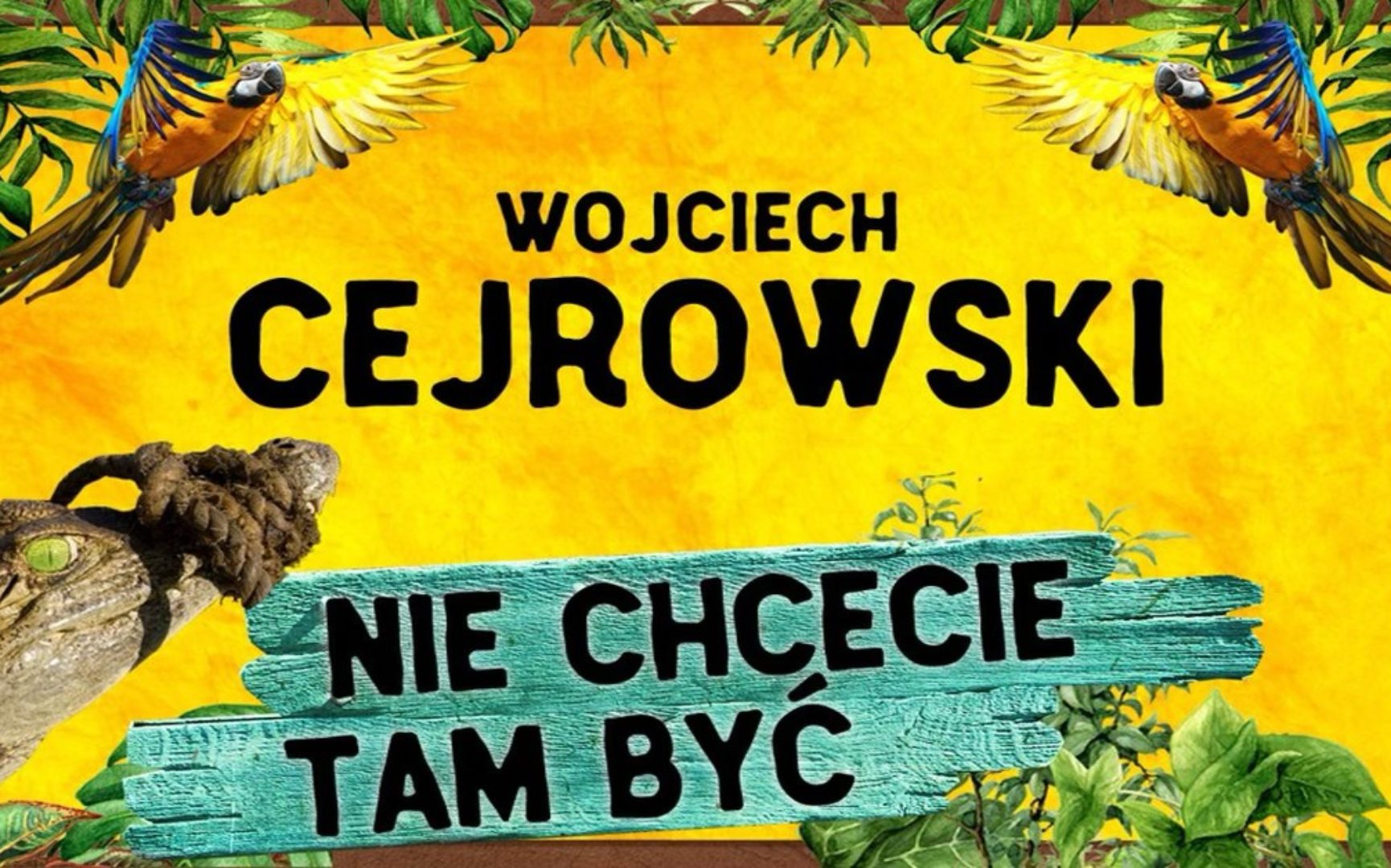Wojciech Cejrowski – Stand-up – BILETY DOSTĘPNE TYLKO W KASIE PALLADIUM