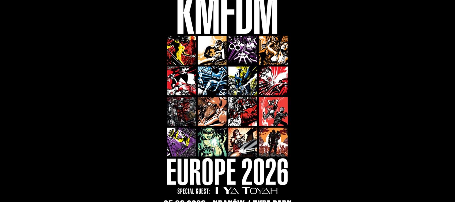 KMFDM + I&nbsp;YA TOYAH – koncert przeniesiony